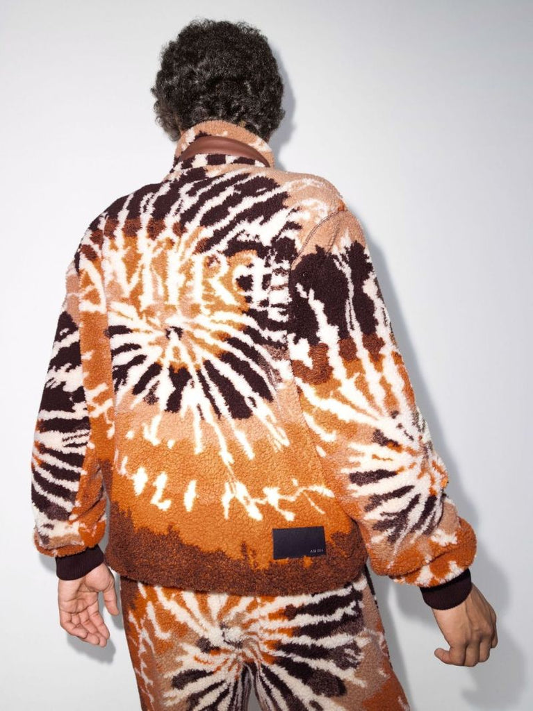 Tie-dye Polar Fleece Jacket