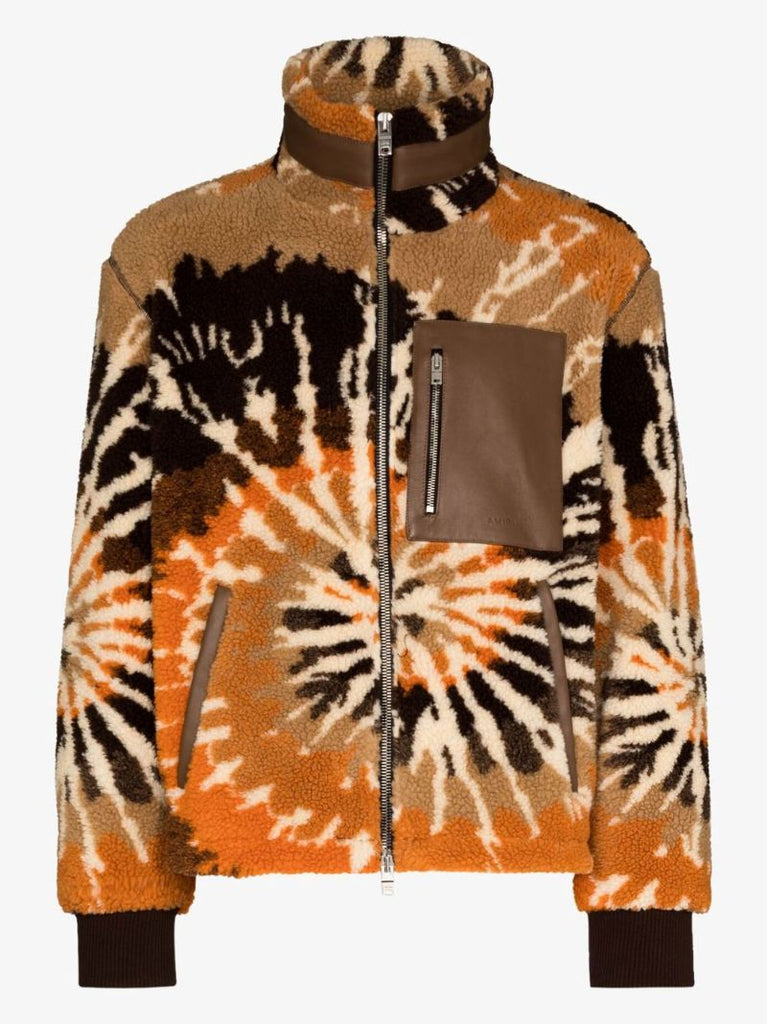 Tie-dye Polar Fleece Jacket
