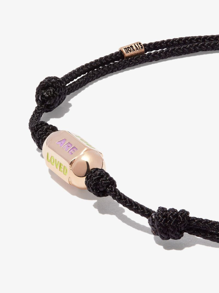14k Yellow Gold You Are Loved Bracelet