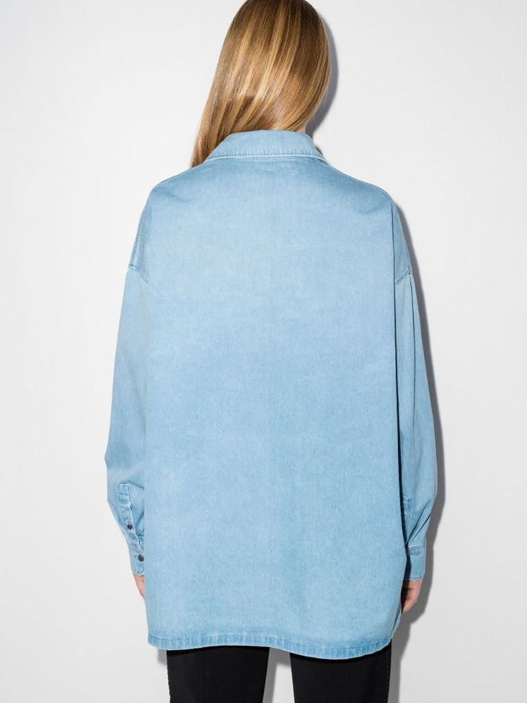 Logo Denim Shirt