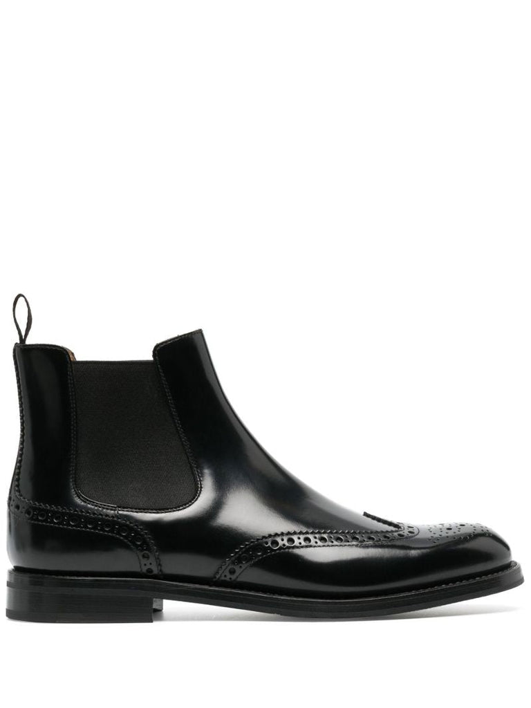 Black Ketsby Leather Chelsea Boots