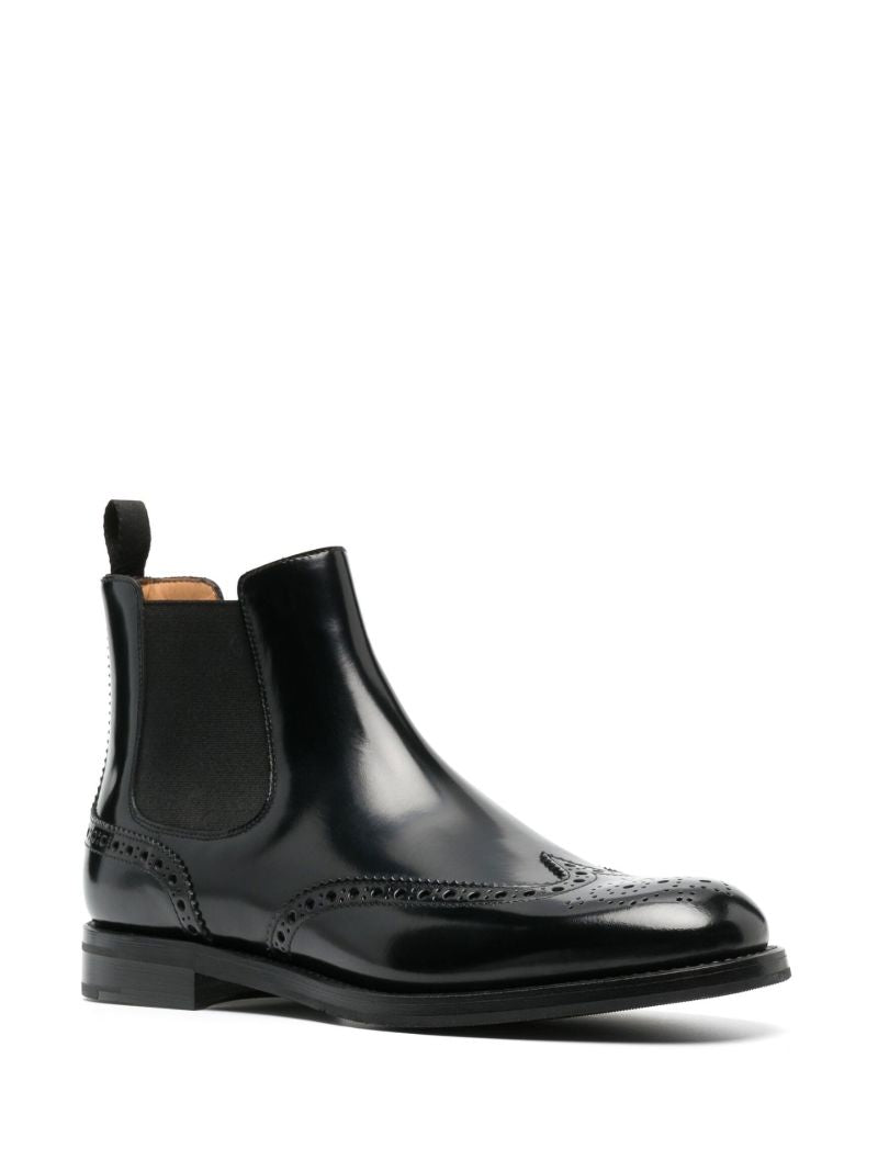Black Ketsby Leather Chelsea Boots