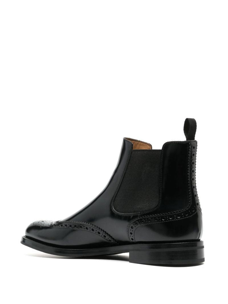 Black Ketsby Leather Chelsea Boots