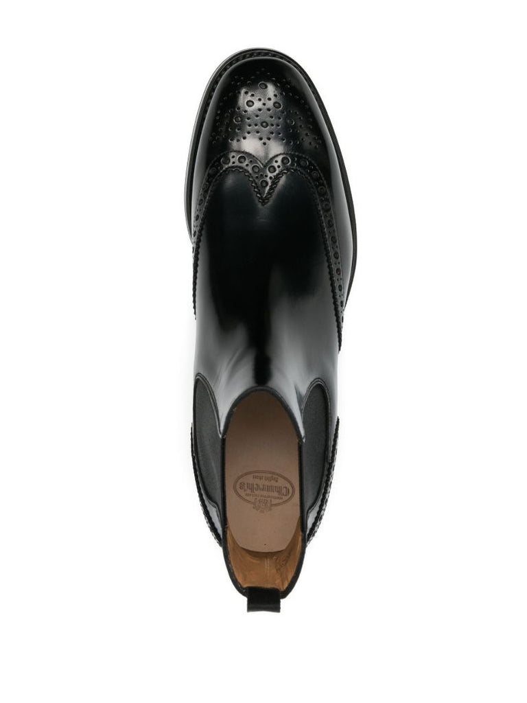Black Ketsby Leather Chelsea Boots