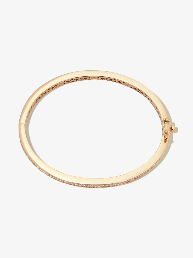 14k Yellow Gold Small Diamond Bracelet