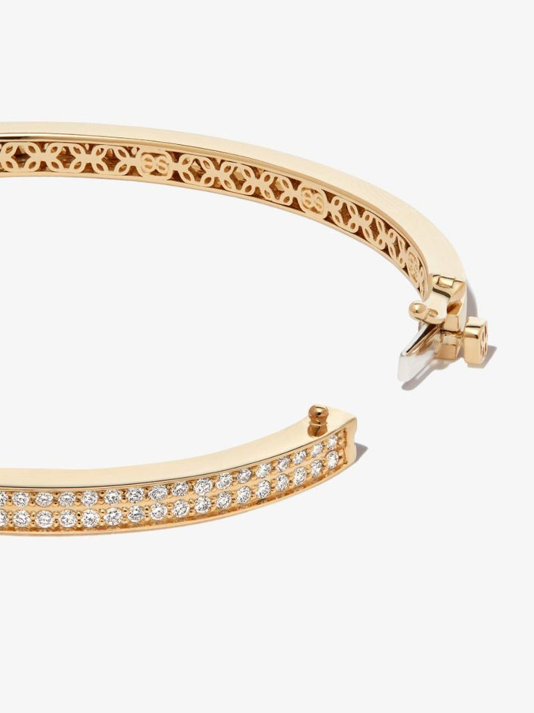 14k Yellow Gold Small Diamond Bracelet