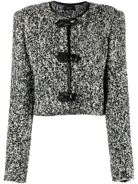 Black Gradilia BouclÃ_x0083_Â© Tweed Jacket