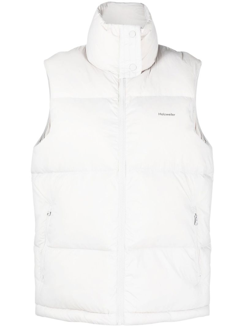Grey Ali Quilted Gilet