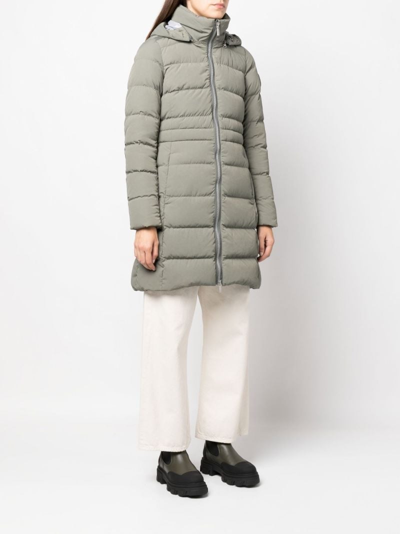 Green  Aurora Hooded Puffer Coat