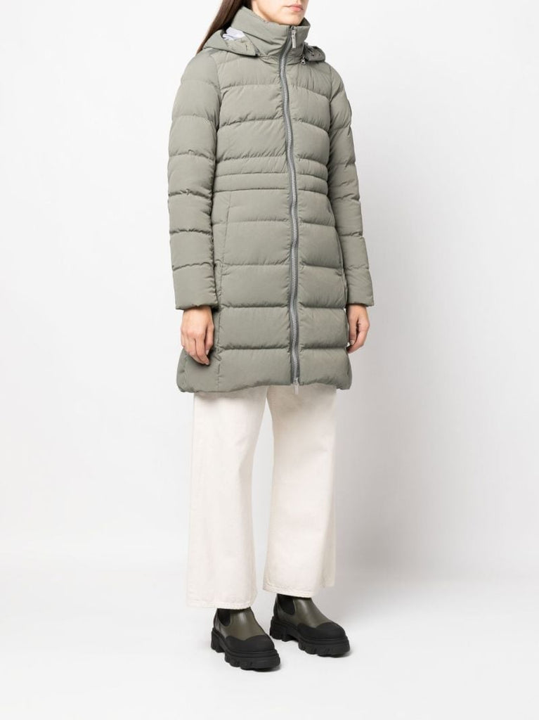 Green  Aurora Hooded Puffer Coat