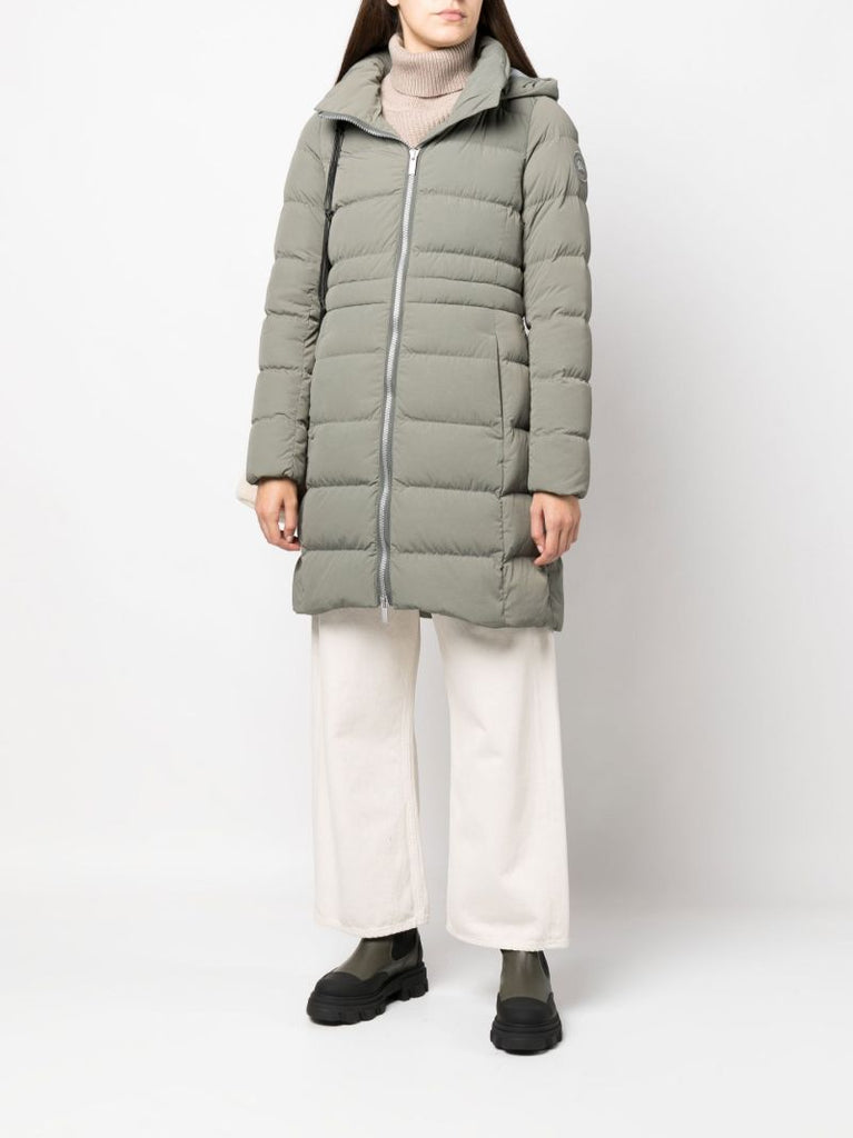 Green  Aurora Hooded Puffer Coat