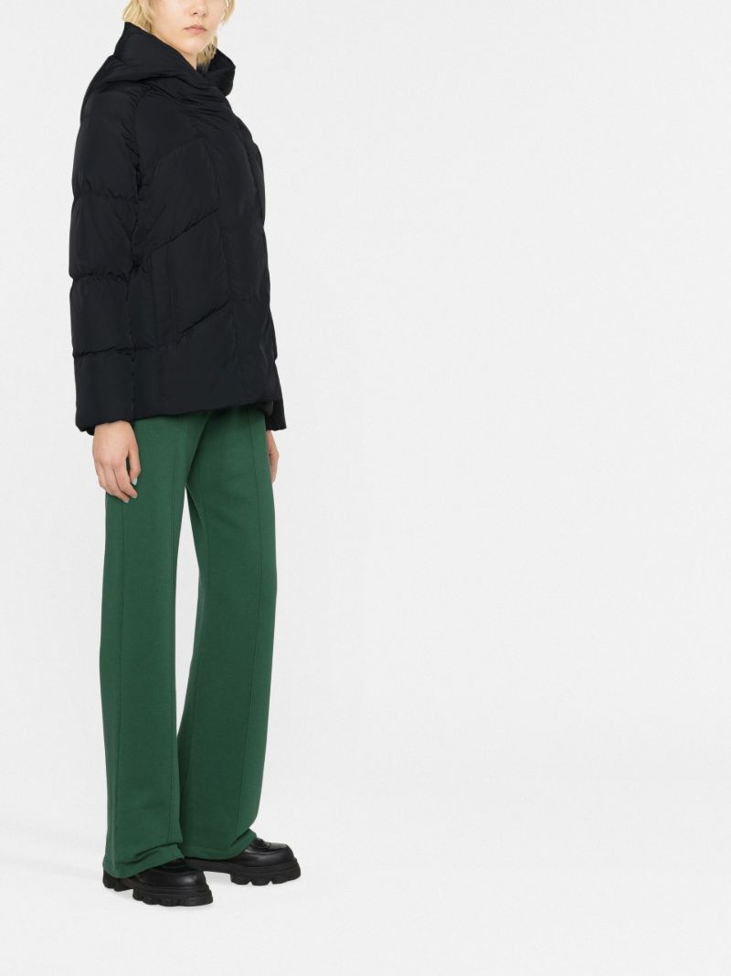 Black Marlow Hooded Padded Jacket