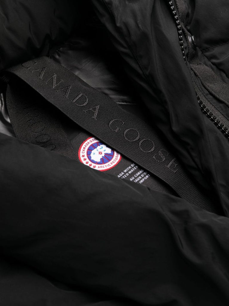 Black Marlow Hooded Padded Jacket