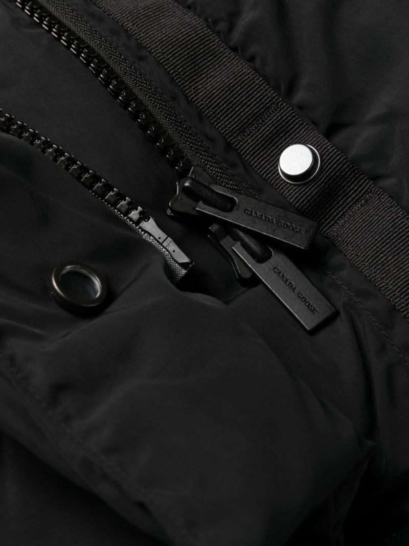Black Marlow Hooded Padded Jacket