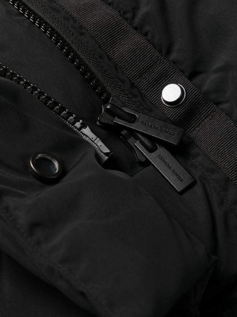 Black Marlow Hooded Padded Jacket