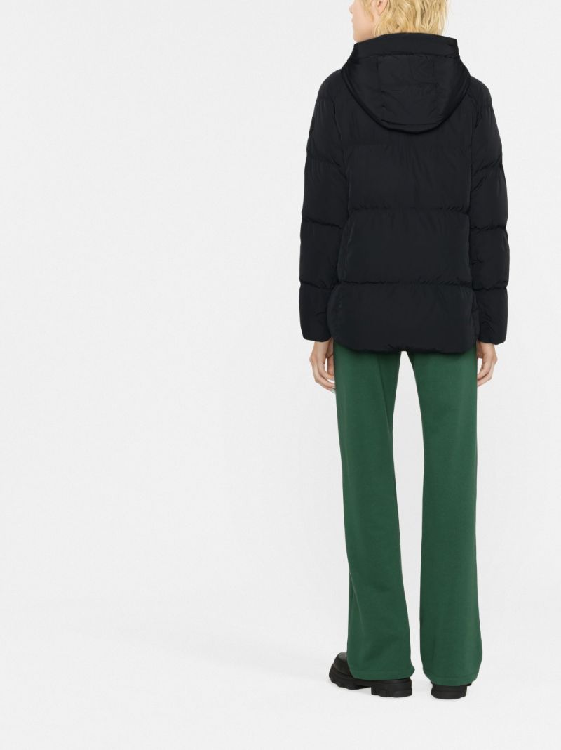 Black Marlow Hooded Padded Jacket