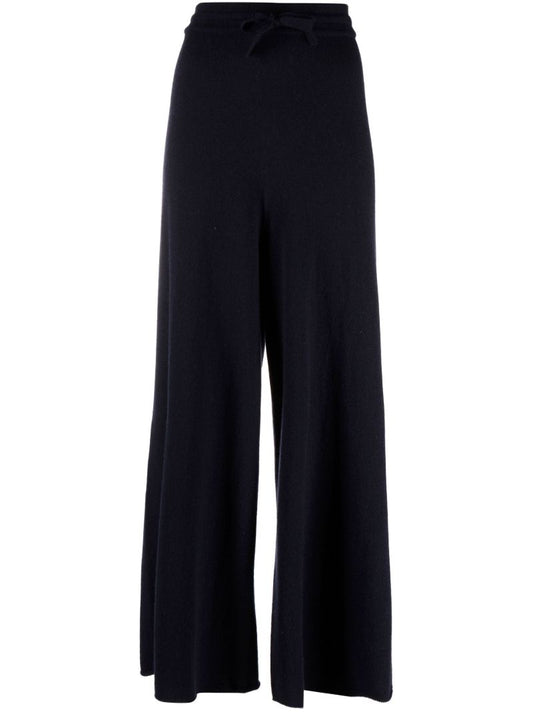 Blue Plus High Waist Cashmere Trousers