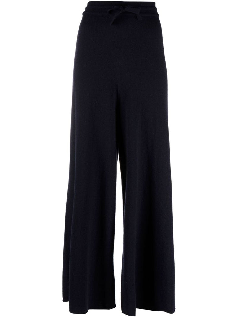 Blue Plus High Waist Cashmere Trousers