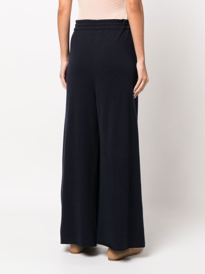 Blue Plus High Waist Cashmere Trousers
