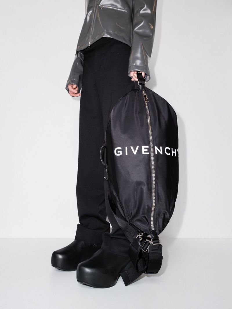 Black G-zip Duffle Backpack