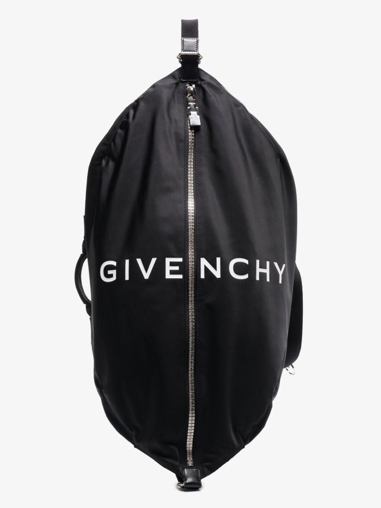 Black G-zip Duffle Backpack