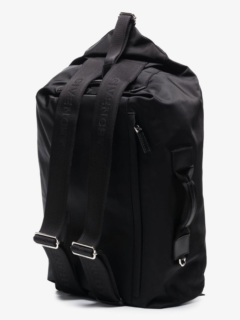 Black G-zip Duffle Backpack
