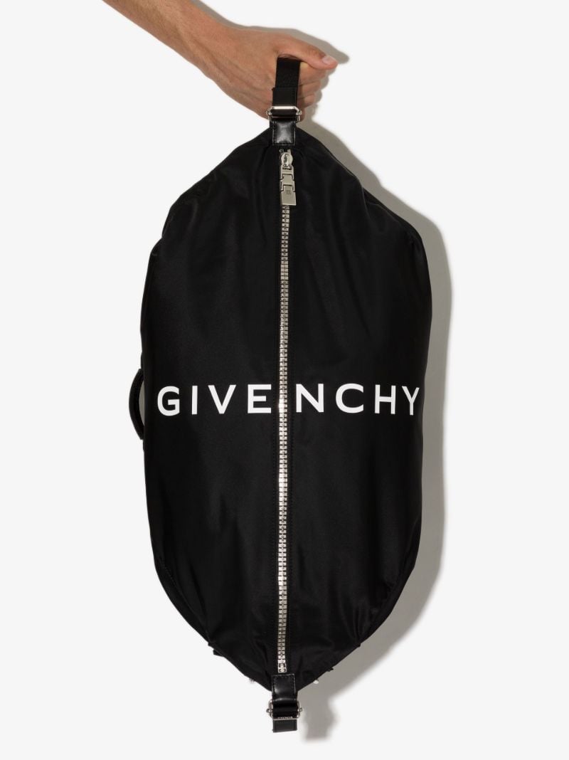 Black G-zip Duffle Backpack
