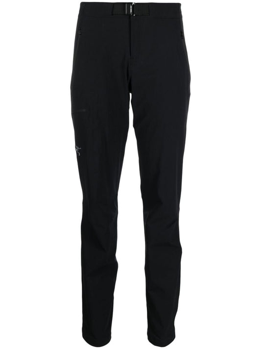 Black Gamma Straight Leg Trousers