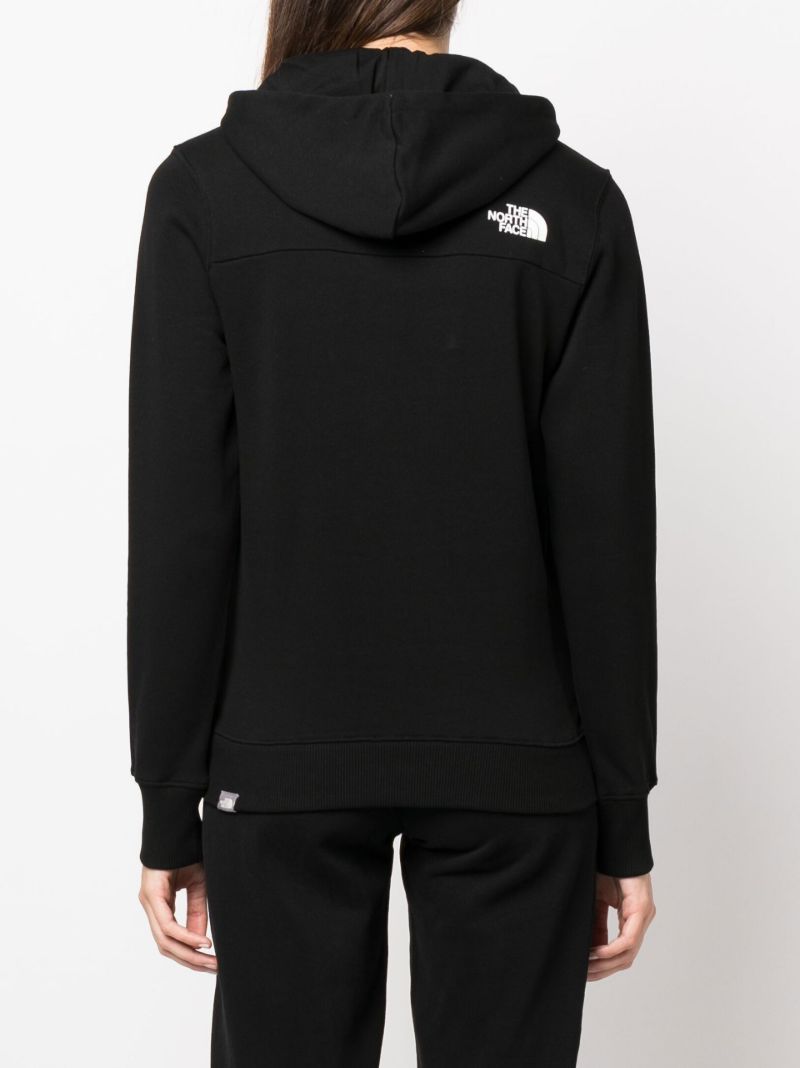 Black Simple Dome Cotton Hoodie