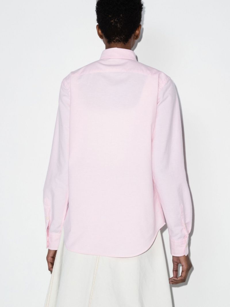 Pink Polo Pony Cotton Shirt