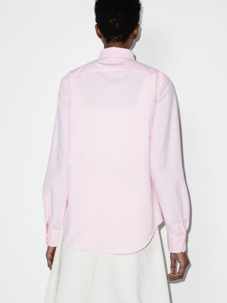 Pink Polo Pony Cotton Shirt