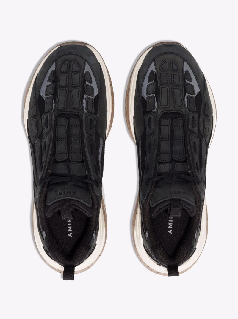 Black Bone Runner Sneakers