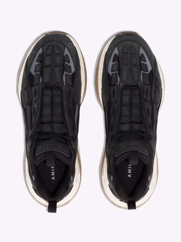 Black Bone Runner Sneakers