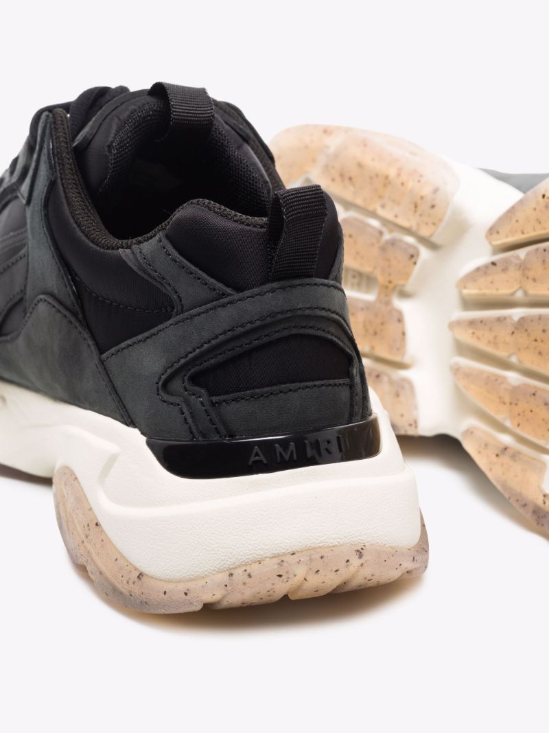 Black Bone Runner Sneakers