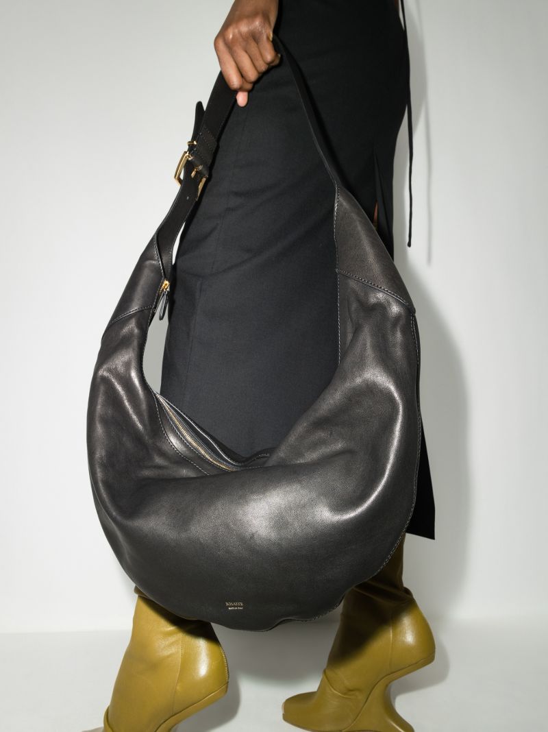 Black August Leather Shoulder Bag