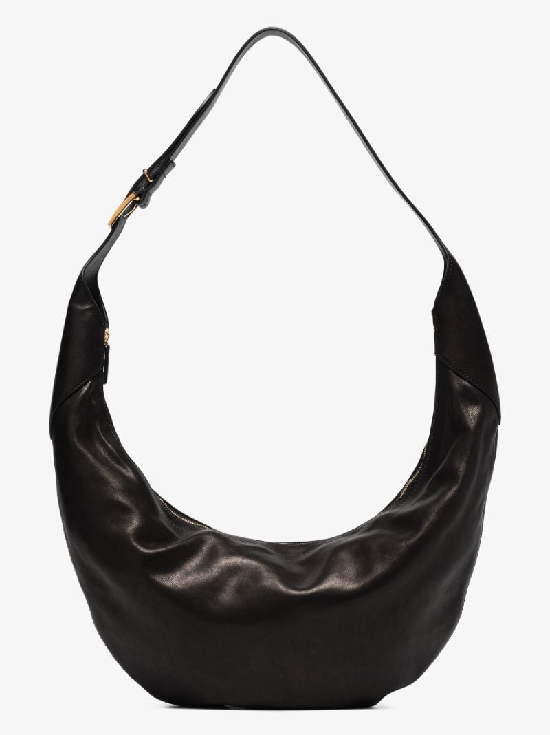 Black August Leather Shoulder Bag