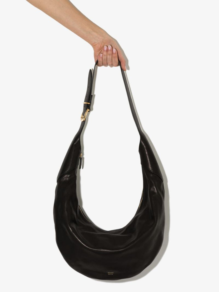 Black August Leather Shoulder Bag