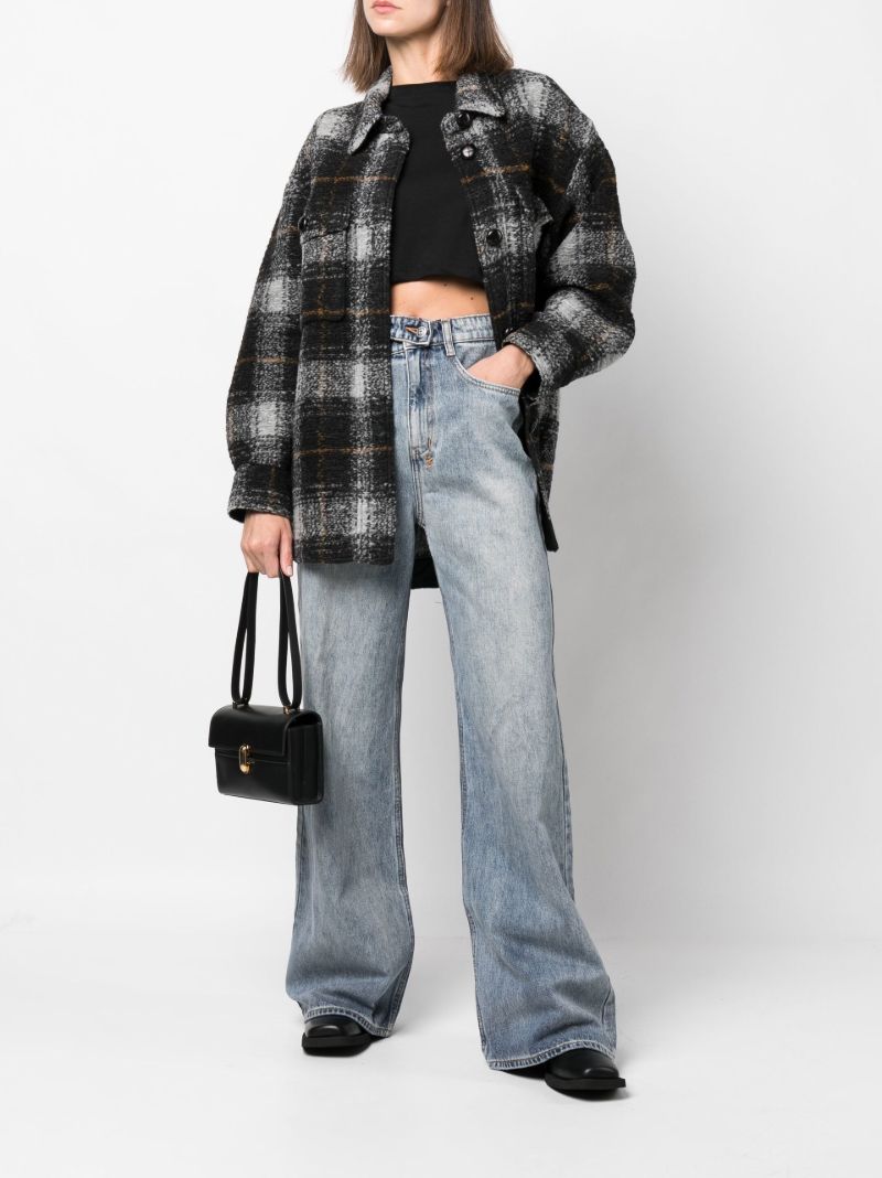 Black Harveli Checked Shirt