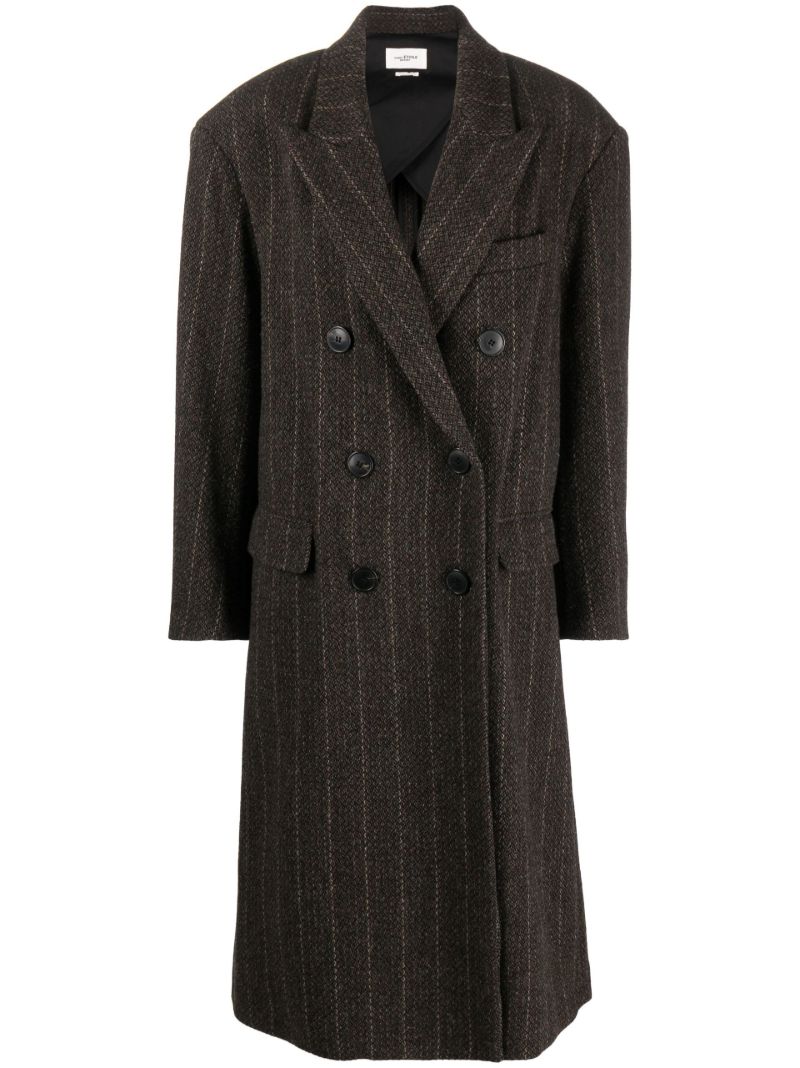 Brown Lojima Wool Coat