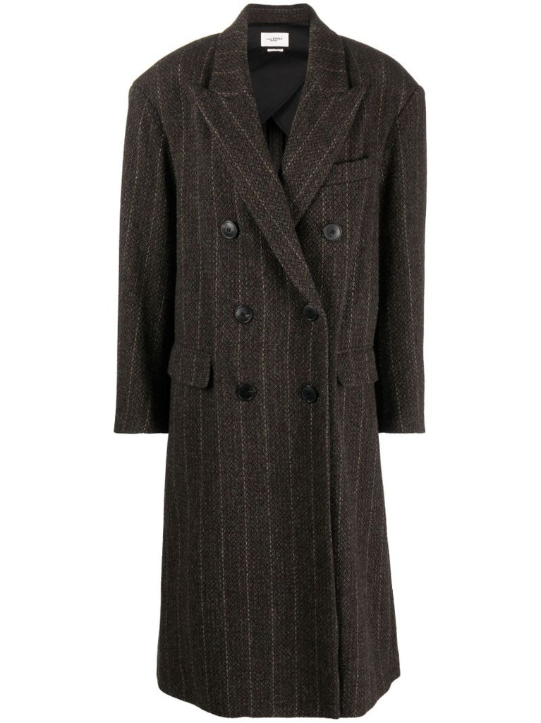 Brown Lojima Wool Coat