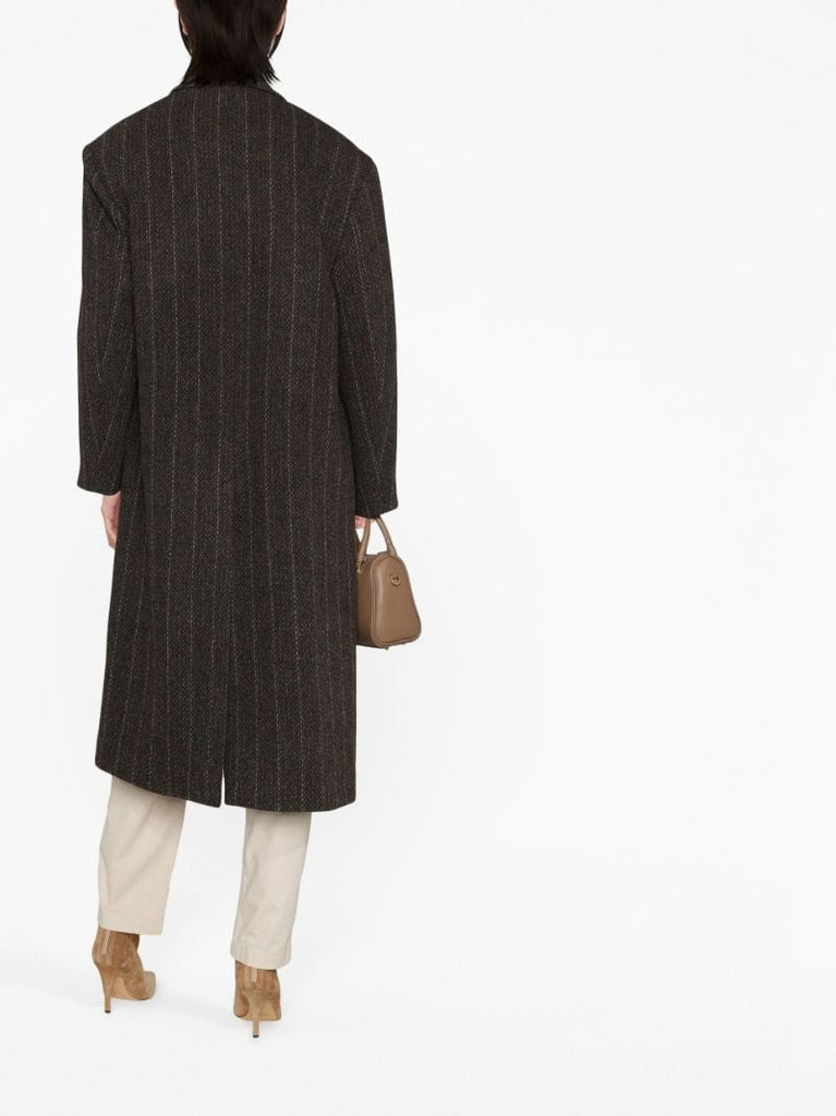 Brown Lojima Wool Coat