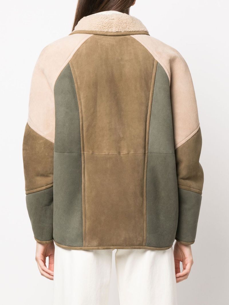 Green Abeni Shearling Jacket