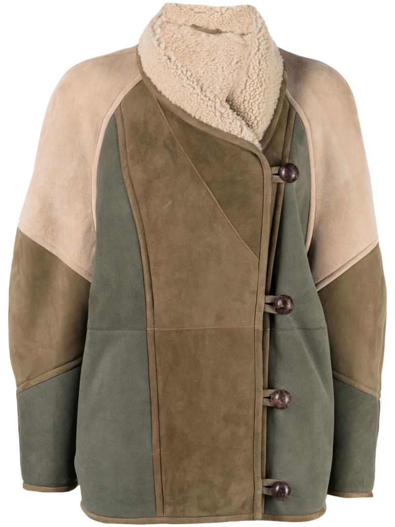 Green Abeni Shearling Jacket