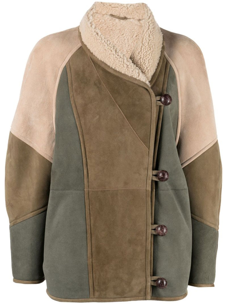 Green Abeni Shearling Jacket