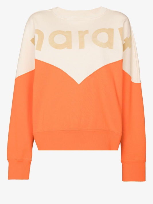 Orange Houston Logo Sweatshirt