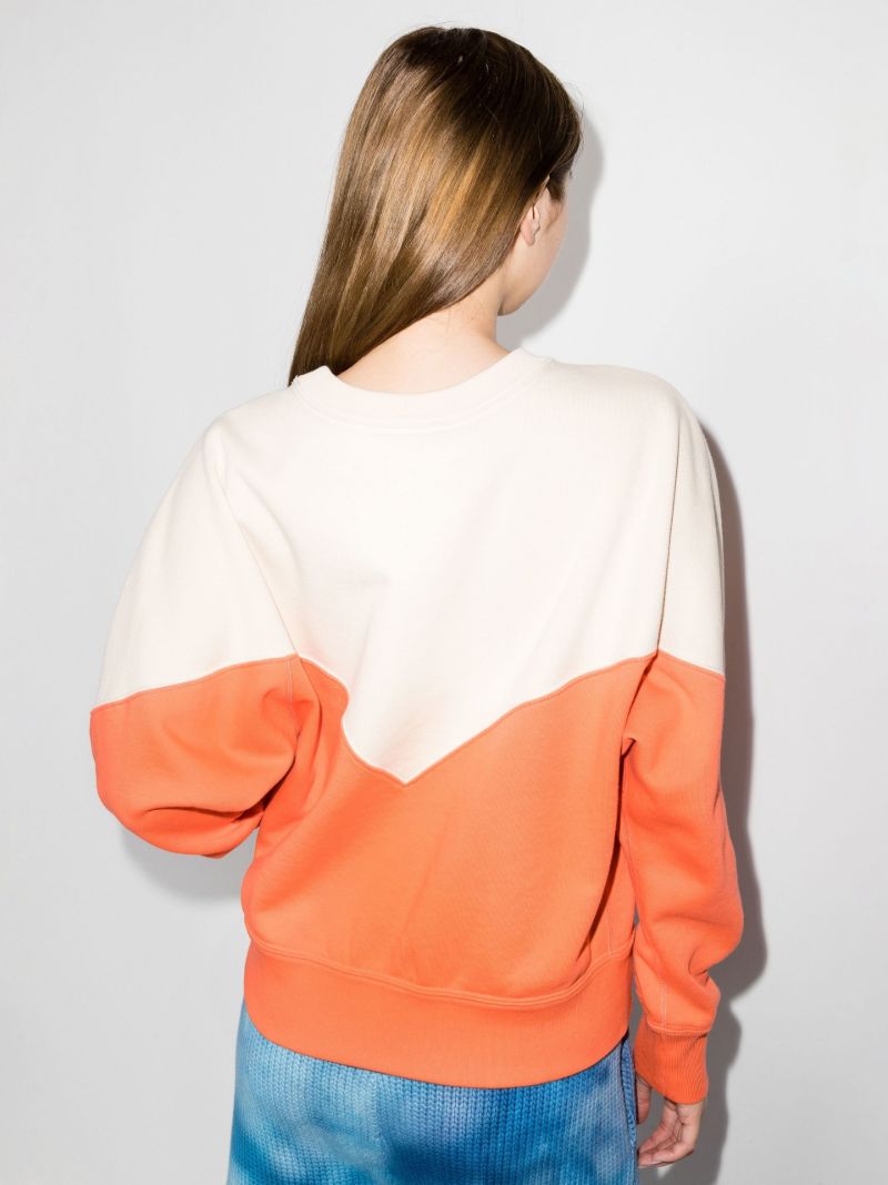 Orange Houston Logo Sweatshirt