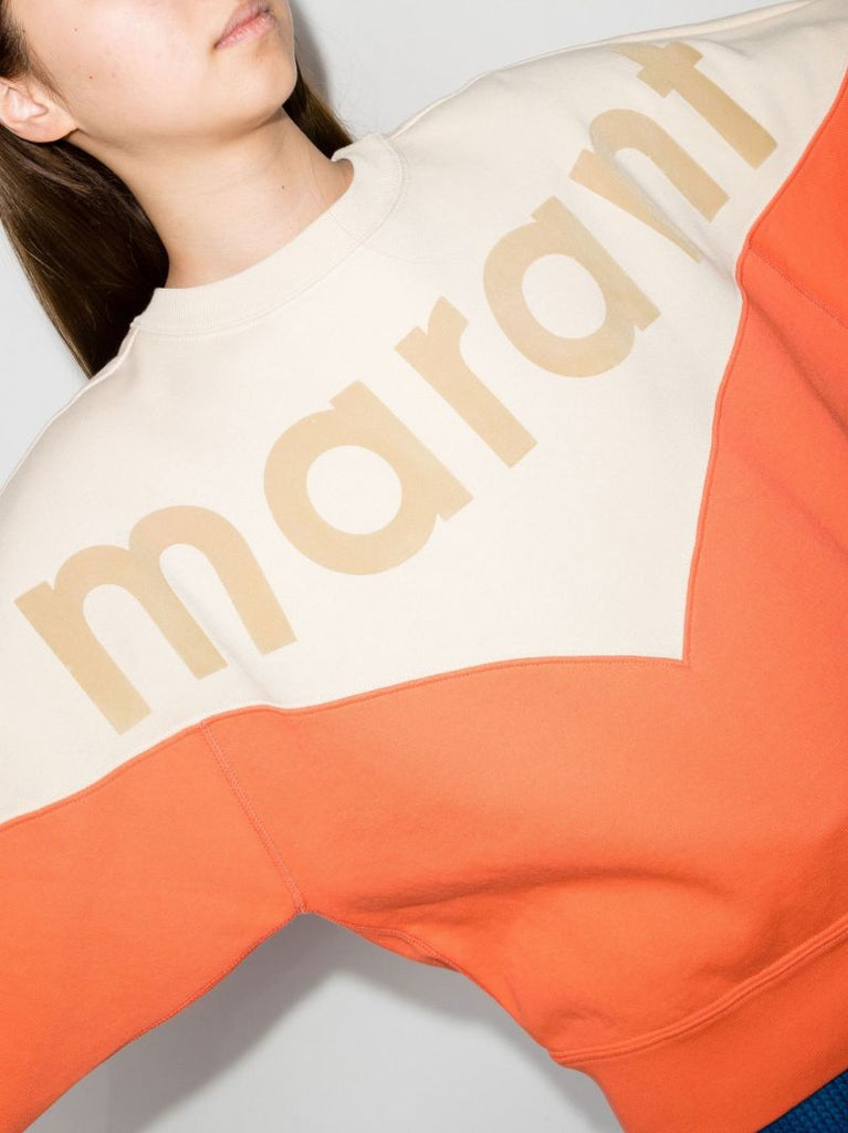 Orange Houston Logo Sweatshirt