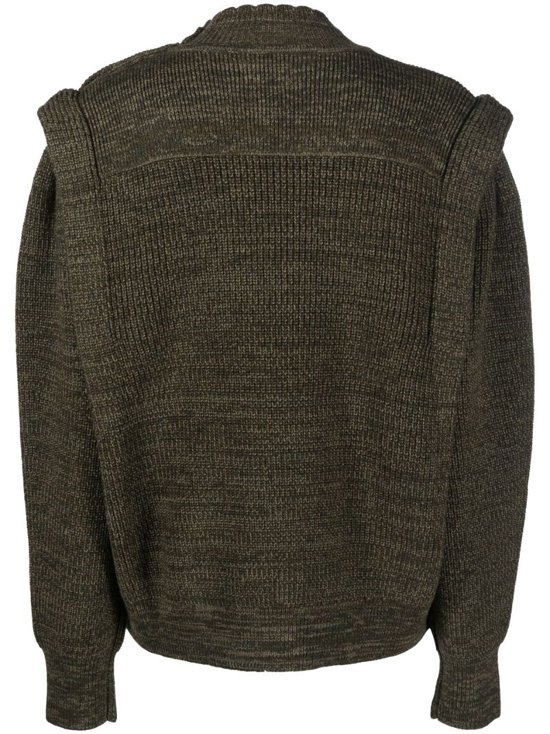 Green Meery Wool Sweater