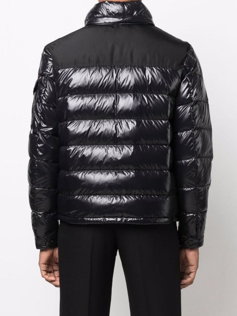 Black Born to Protect Gombei Short Padded Jacket