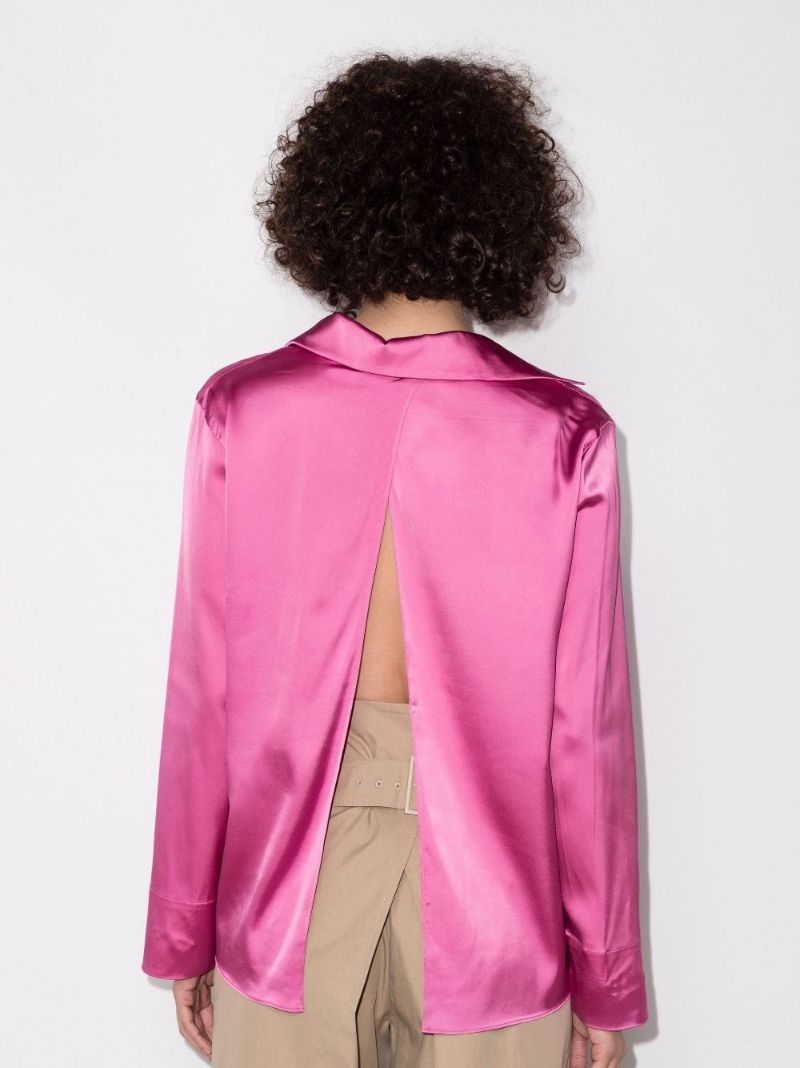 La Chemise Notte Open Front Blouse